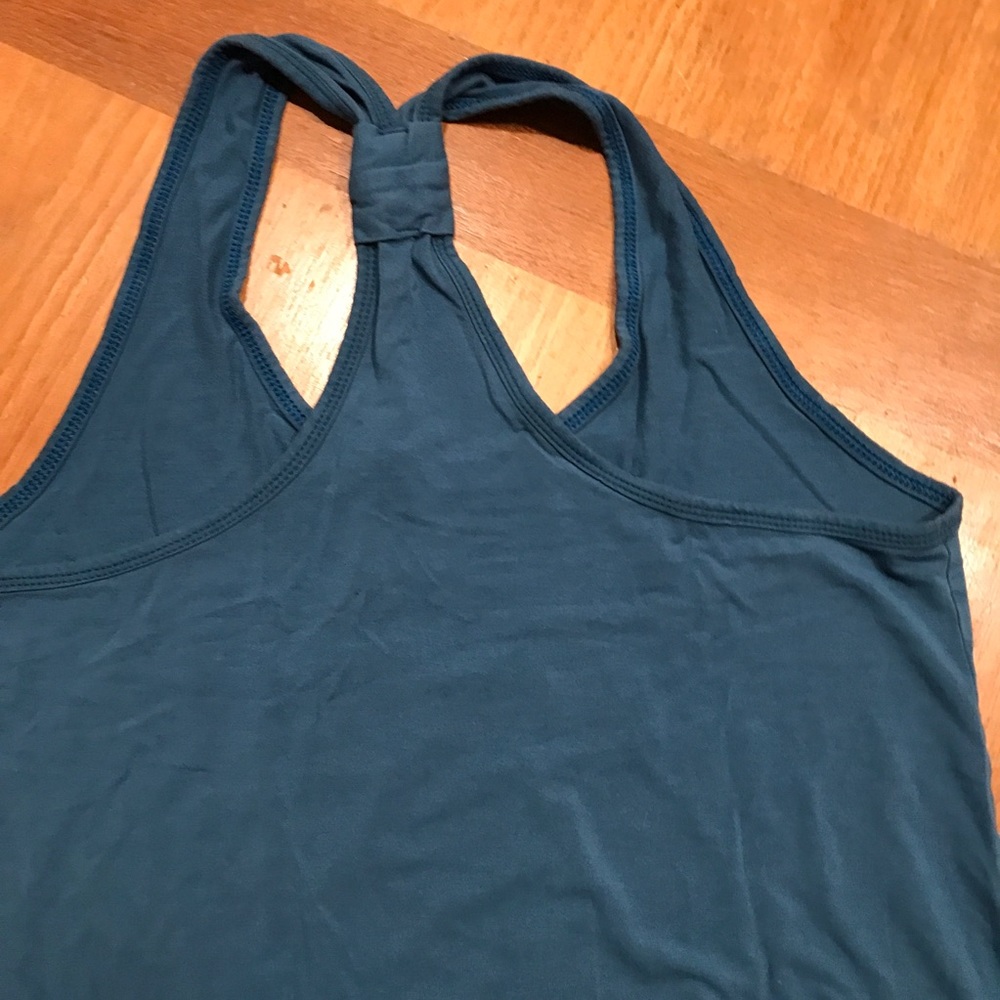Elephant Buddha workout stretch tank blue medium - Picture 5 of 5
